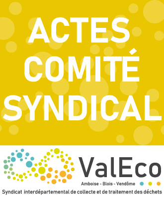 Actes des comités syndicaux